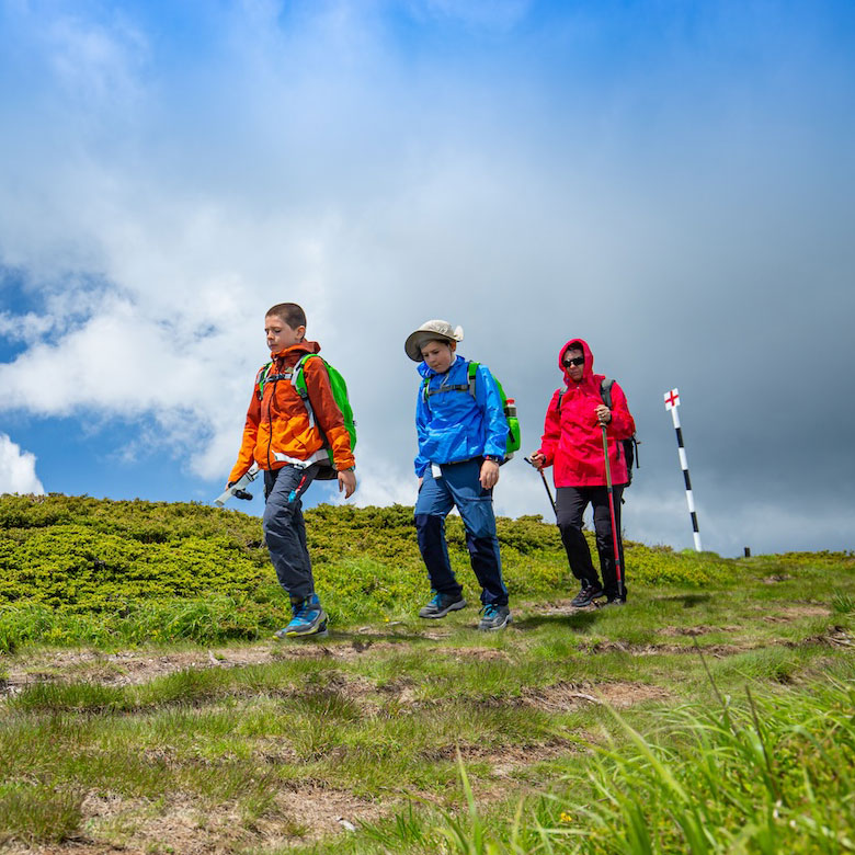 Quemar calorías con trekking